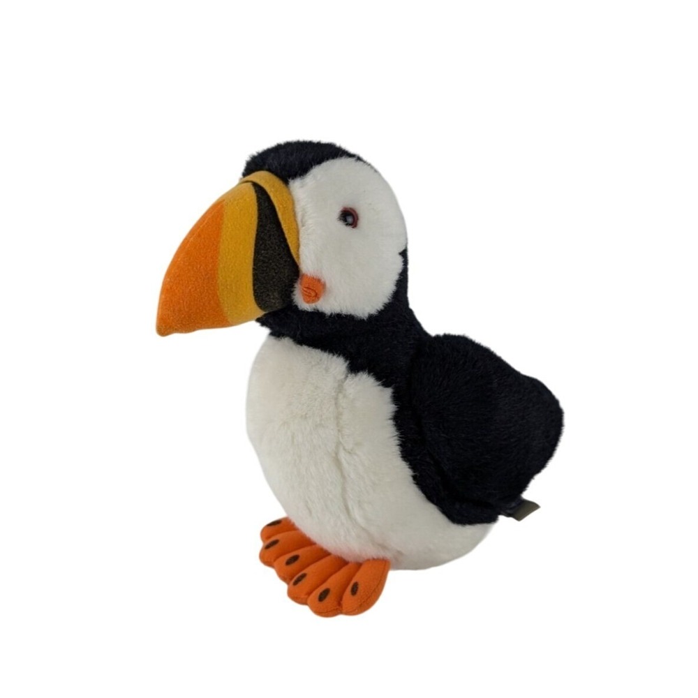 CMC Golf Puffin Plush‎ 11 Inch Black White Orange Sea Bird 2007